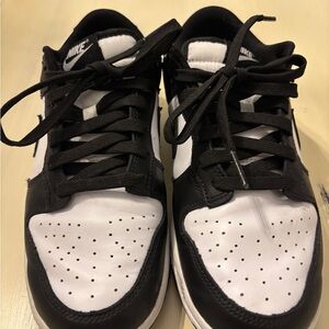 Nike Black and White Athletic Shoes